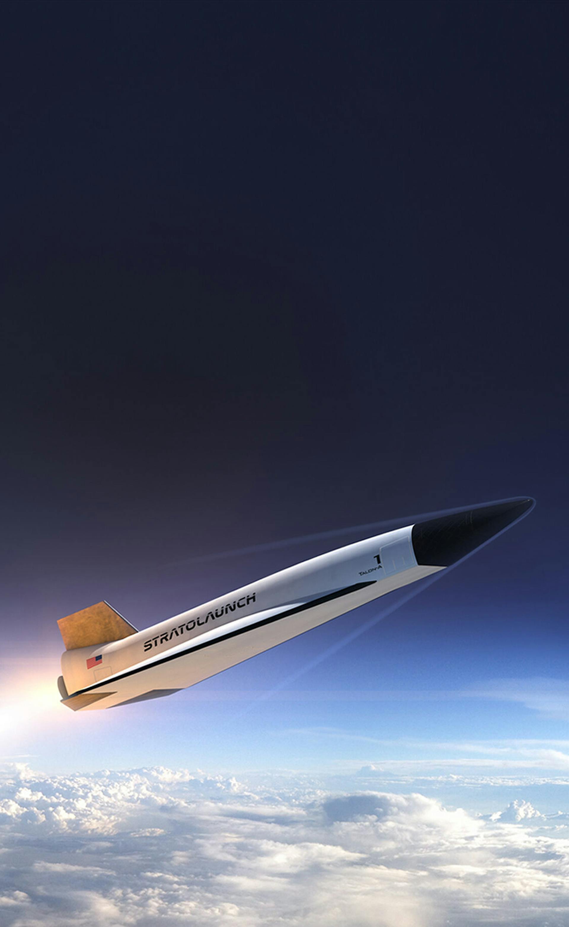 Banner of Talon-A Aircraft in Flight